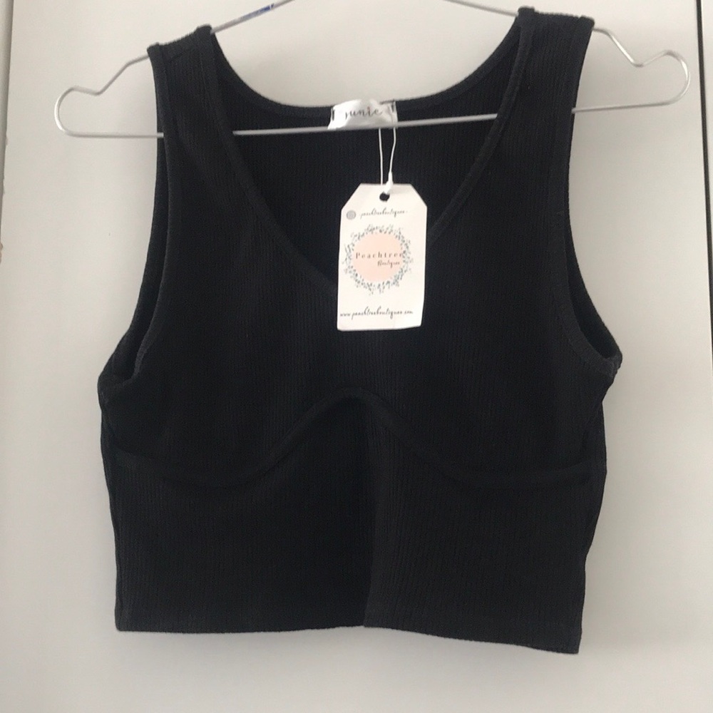 The most comfortable warm cozy crop top